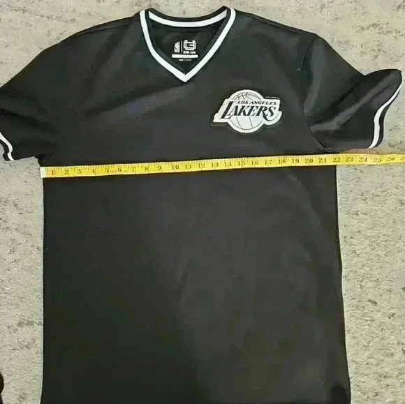 Ultra Game NBA Men’s Game Time Soft Mesh Short Sleeve Shirt Los Angeles Lakers L - Picture 10 of 11